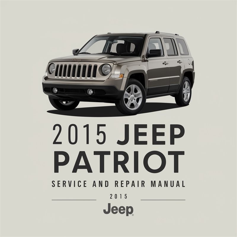 2015 Jeep Patriot Service Repair Workshop Manual PDF