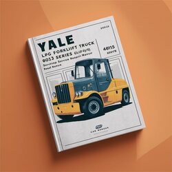 Yale LPG Forklift Truck F813 Series (europe): Glp/gdp 40vx5 40vx6 45svx5 45vx6 50VX 55VX Service Repair Workshop Manual PDF