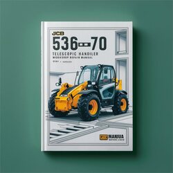 JCB 536-70 Telescopic Handler Service Repair Workshop Manual PDF