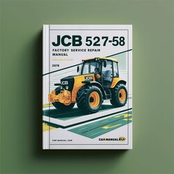 JCB 527-58 Service Repair Workshop Manual PDF