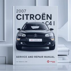 2007 Citroen C4 Service Repair Workshop Manual PDF