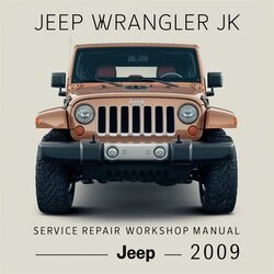 2007-2009 Jeep Wrangler Service Repair Workshop Manual PDF