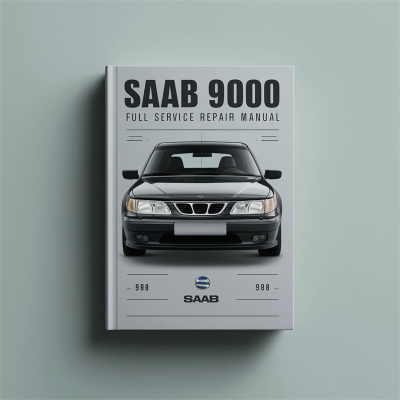 1998 Saab 9000 Service Repair Workshop Manual PDF