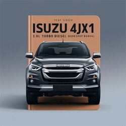 Isuzu Q Series 4jx1 3.0l Turbo Diesel Engine Service Repair Workshop Manual PDF