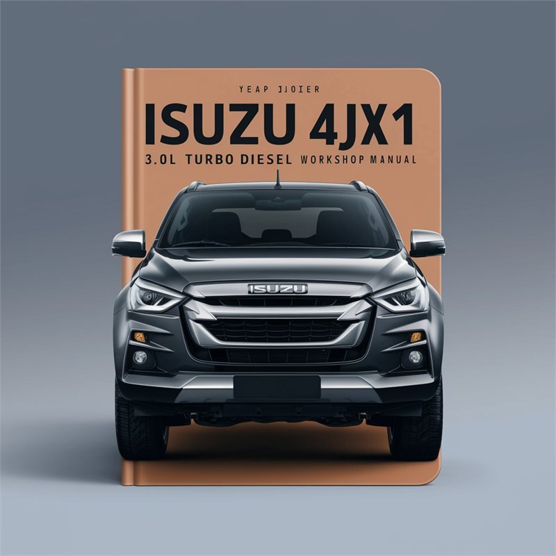 Isuzu Q Series 4jx1 3.0l Turbo Diesel Engine Service Repair Workshop Manual PDF