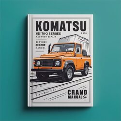 Komatsu 6D170-2 Series Engine Service Repair Workshop Manual PDF
