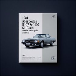 1981 Mercedes SL Class R107 C107 SL-CLASS Service Repair Workshop Manual PDF