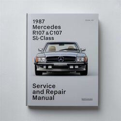 1987 Mercedes SL Class R107 C107 SL-CLASS Service Repair Workshop Manual PDF