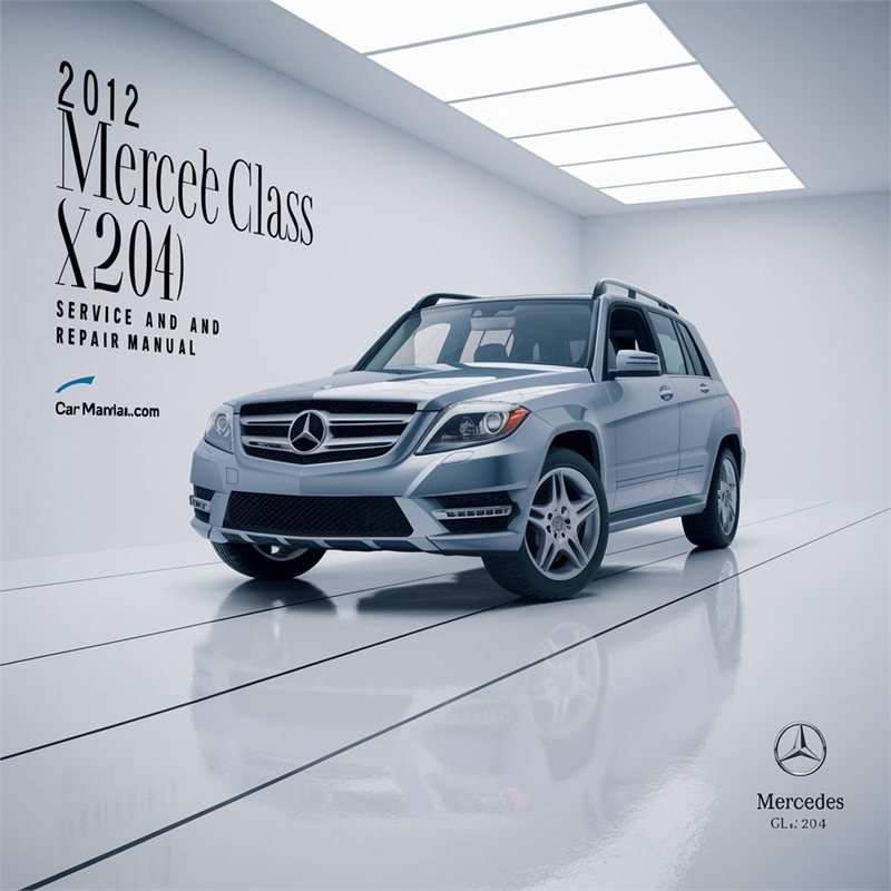 2012 Mercedes GLK Class GLK-CLASS (X204) Service Repair Workshop Manual PDF