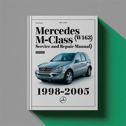 1998-2005 Mercedes M-CLASS (W163) Service Repair Workshop Manual PDF