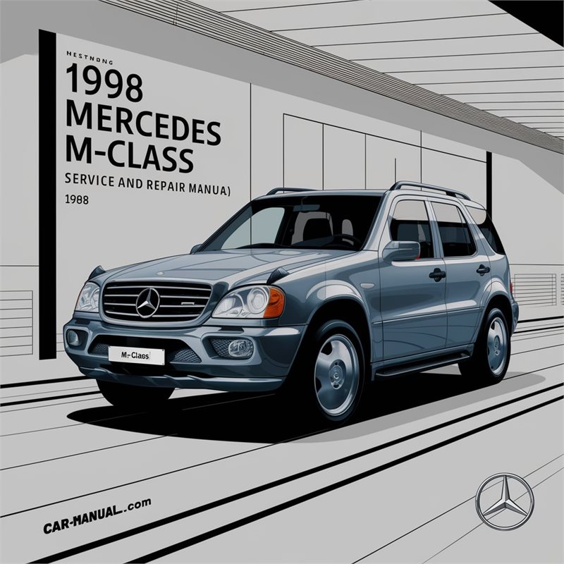 1998 Mercedes M-CLASS (W163) Service Repair Workshop Manual PDF