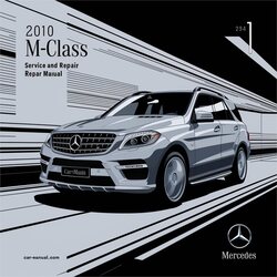 2010 Mercedes M-CLASS (W164) Service Repair Workshop Manual PDF