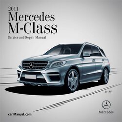 2011 Mercedes M-CLASS (W164) Service Repair Workshop Manual PDF