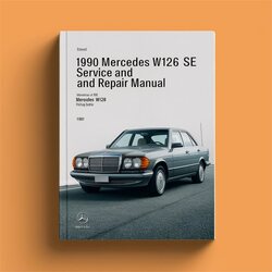 1990 Mercedes W126 Service Repair Workshop Manual PDF
