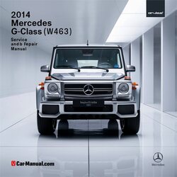 2014 Mercedes G-CLASS (W463) Service Repair Workshop Manual PDF