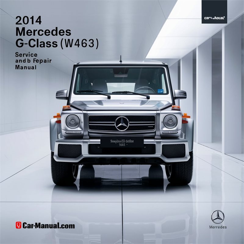 2014 Mercedes G-CLASS (W463) Service Repair Workshop Manual PDF
