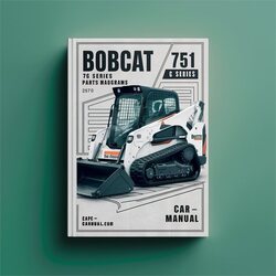 Bobcat 751 G Series Parts Catalog PDF