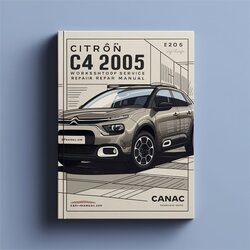 2005 Citroen C4 1.6i 16V Service Repair Workshop Manual PDF