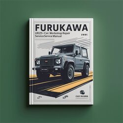 Furukawa URW295CUR URW295CAR Service Repair Workshop Manual PDF