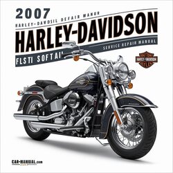 2007 Harley Davidson Softail Harley-davidson Flstn Deluxe Service Repair Workshop Manual PDF