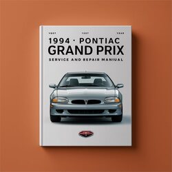 1994 Pontiac Grand Prix Service Repair Workshop Manual PDF