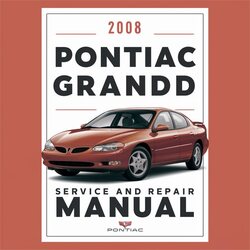 2008 Pontiac Grand Prix Service Repair Workshop Manual PDF