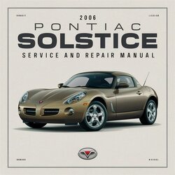 2006 Pontiac Solstice Service Repair Workshop Manual PDF
