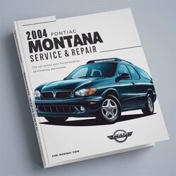 2004 Pontiac Montana Service Repair Workshop Manual PDF
