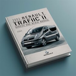 2003 Renault Trafic II Service Repair Workshop Manual PDF