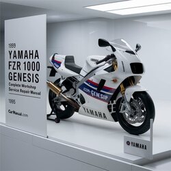 1989-1995 Yamaha FZR Models 1000 Genesis Exup FZR1000 Service Repair Workshop Manual PDF