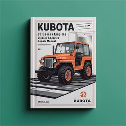 Kubota 05 Series Diesel Engine Service Repair Workshop Manual PDF
