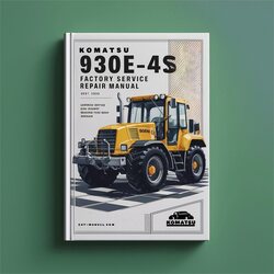 Komatsu 930E-4SE Service Repair Workshop Manual PDF