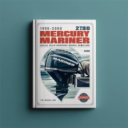 1990-2000 Mercury Mariner Outboard 2.5hp-275hp ( - ) Service Repair Workshop Manual PDF