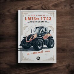 New Holland Lm1340-lm1743 Turbo Teleskopic Handlers Service Repair Workshop Manual PDF