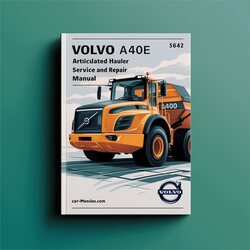 VOLVO A40E ARTICULATED HAULER Service And Repair Manual 