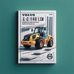 Volvo EC 140 LCM Excavator Service Repair Workshop Manual PDF