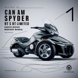 2014-2015 Can Am Spyder RT S Limited Service Repair Workshop Manual PDF