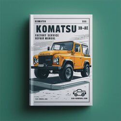 Komatsu 3d82ae-5m Service Repair Workshop Manual PDF