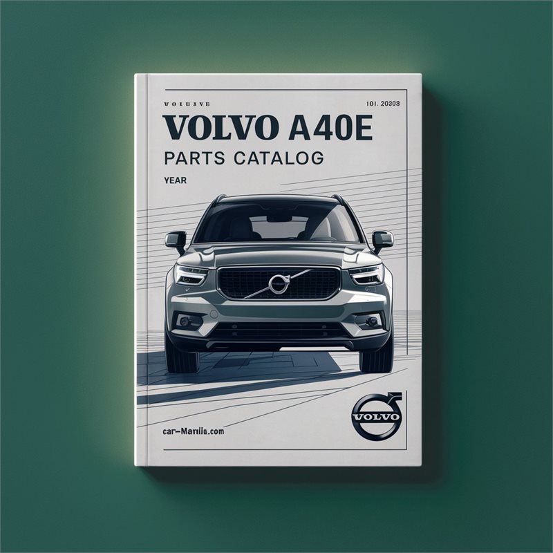 Volvo A40E Parts Catalog PDF