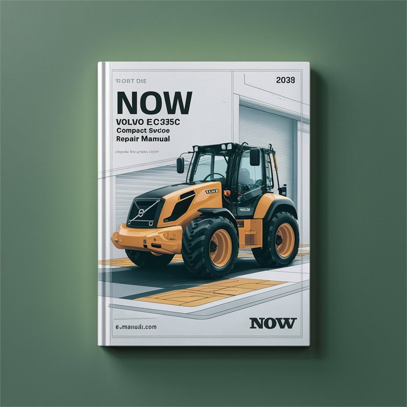 Volvo Now EC35C Compact Excavator Service Repair Workshop Manual PDF