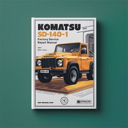 Komatsu S6d140-1 Service Repair Workshop Manual PDF