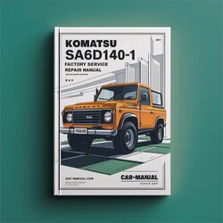 Komatsu Sa6d140-1 Service Repair Workshop Manual PDF