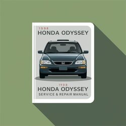 1998 Honda Odyssey Service Repair Workshop Manual PDF