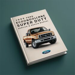 1999 Ford Super Duty Econoline Service Repair Workshop Manual PDF