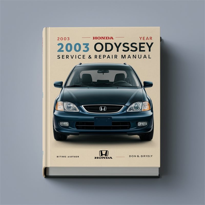 2003 Honda Odyssey Service Repair Workshop Manual PDF