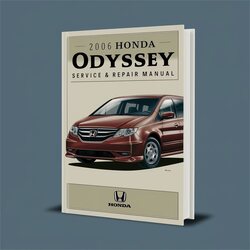 2006 Honda Odyssey Service Repair Workshop Manual PDF