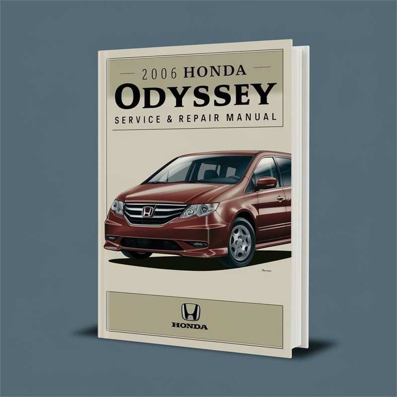 2006 Honda Odyssey Service Repair Workshop Manual PDF