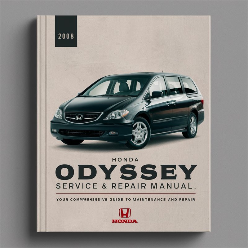 2008 Honda Odyssey Service Repair Workshop Manual PDF