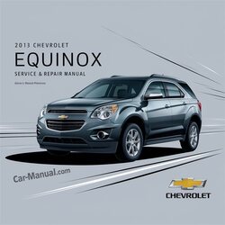 2013 Chevrolet Equinox Service Repair Workshop Manual PDF