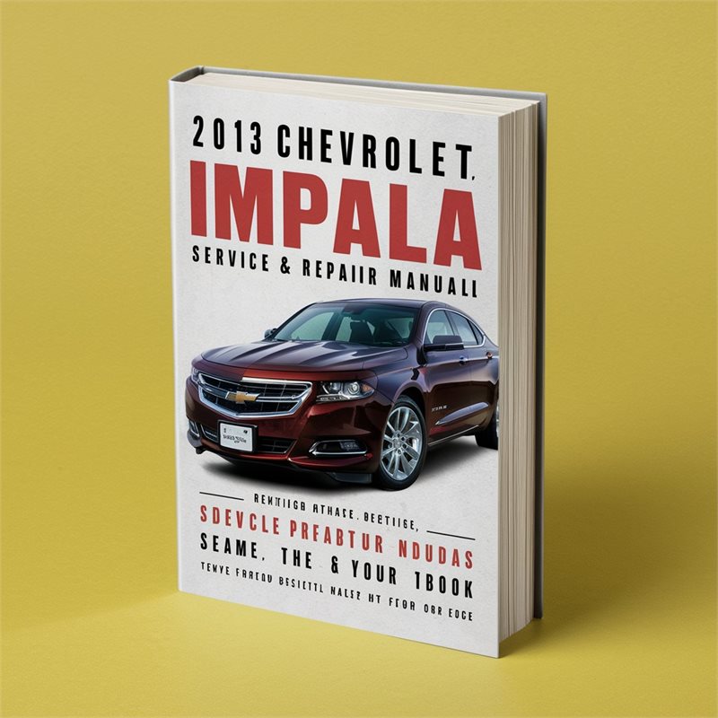 2013 Chevrolet Impala Service Repair Workshop Manual PDF